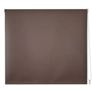 Persiana enrollable para interior modelo Nash color cafe oscuro