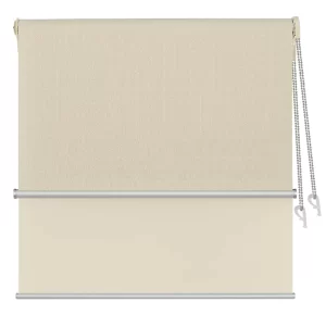 Persiana enrollable para interior modelo Uno Day-Night color manila