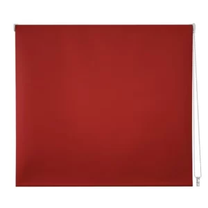 Persiana enrollable para interior modelo Nash color rojo